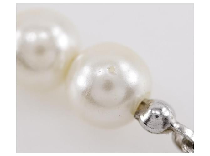 Autre Marque Collana in argento con perle Bianco - vista 10