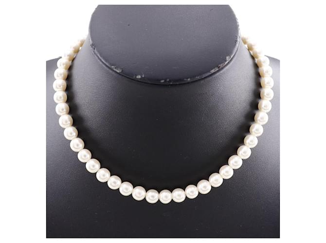 Autre Marque Collana in argento con perle Bianco - vista 2