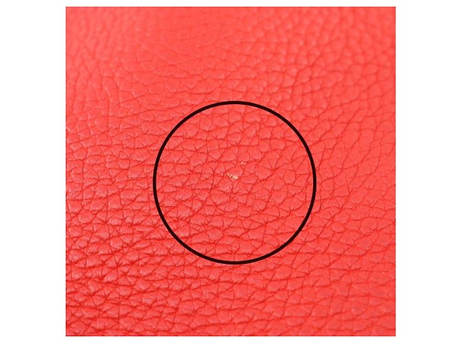 Borsa Tote Picotin TGM in Taurillon Clémence di Hermès Rosso - vista 10
