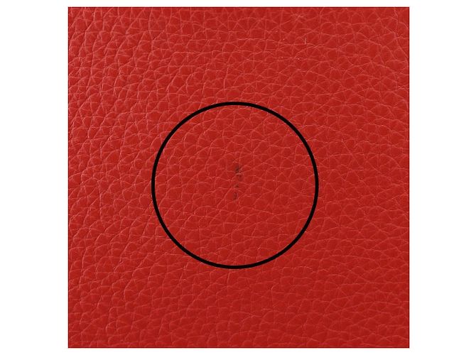 Borsa Tote Picotin TGM in Taurillon Clémence di Hermès Rosso - vista 8