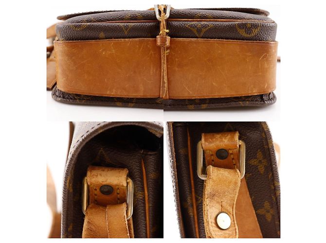 Borsa a Spalla Cartouchiere 22 Monogramma Louis Vuitton Marrone - vista 10