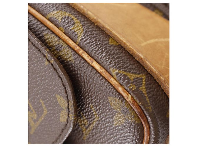 Borsa a Spalla Cartouchiere 22 Monogramma Louis Vuitton Marrone - vista 14