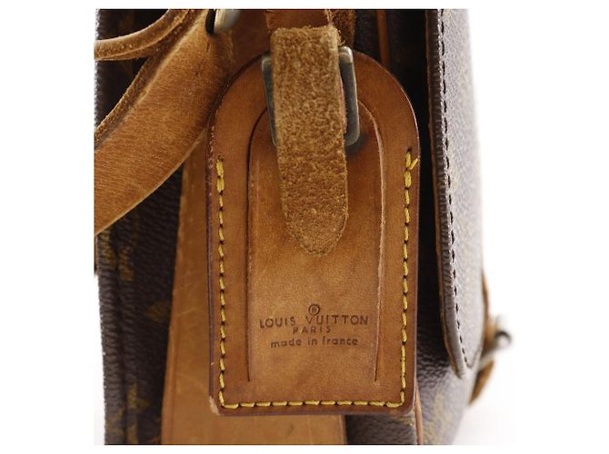 Borsa a Spalla Cartouchiere 22 Monogramma Louis Vuitton Marrone - vista 16