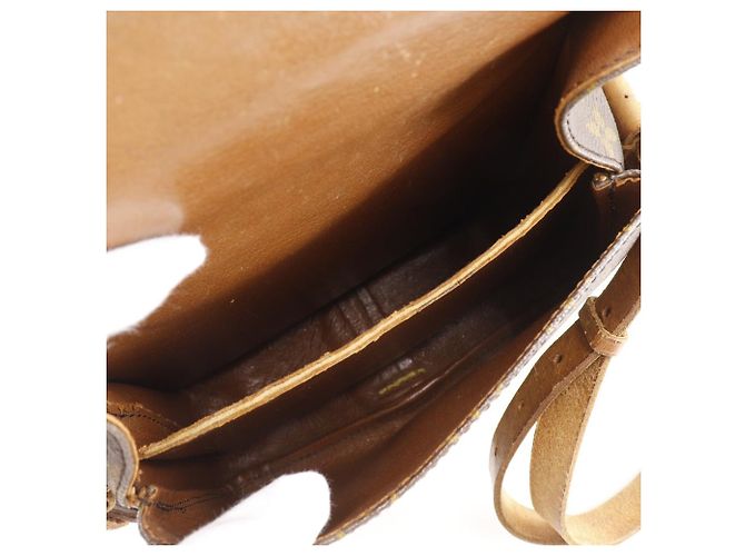 Borsa a Spalla Cartouchiere 22 Monogramma Louis Vuitton Marrone - vista 6