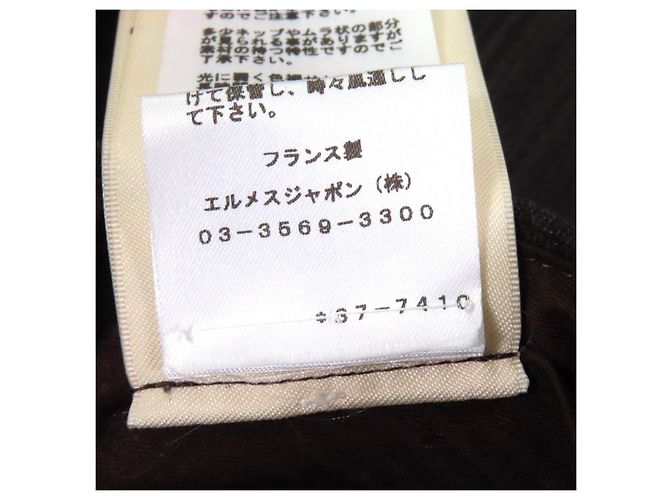 Hermès Hermes Wollhose Grün Khaki - Ansicht 10
