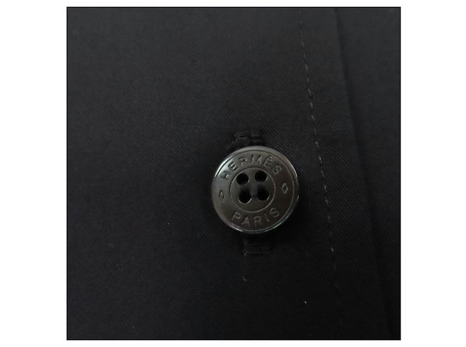 Vestido de algodón serie One Piece Hermès Negro - vista 6