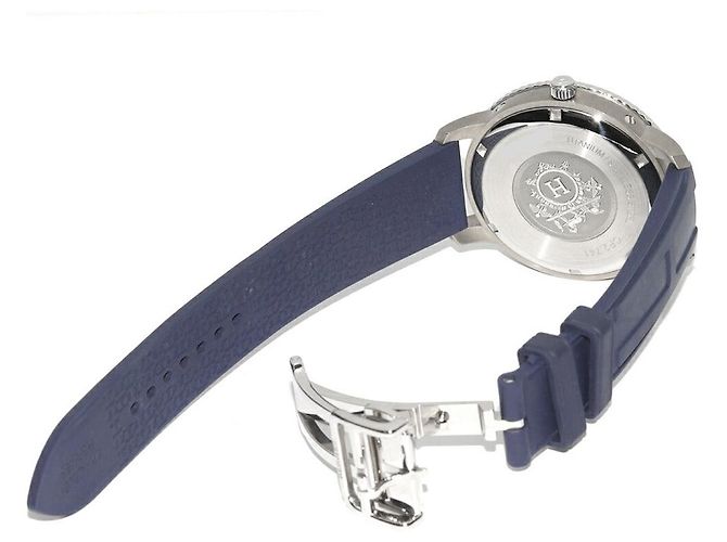 Hermès Orologio automatico sportivo Hermes Clipper con quadrante blu CP2.741 - vista 2