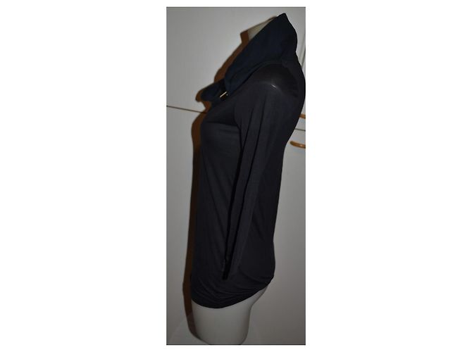 Top Max & Co Azul Mangas 3/4 Talla S - vista 3