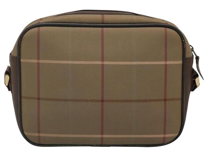 Burberry Nova check Canvas and Leather Beige - vista 2