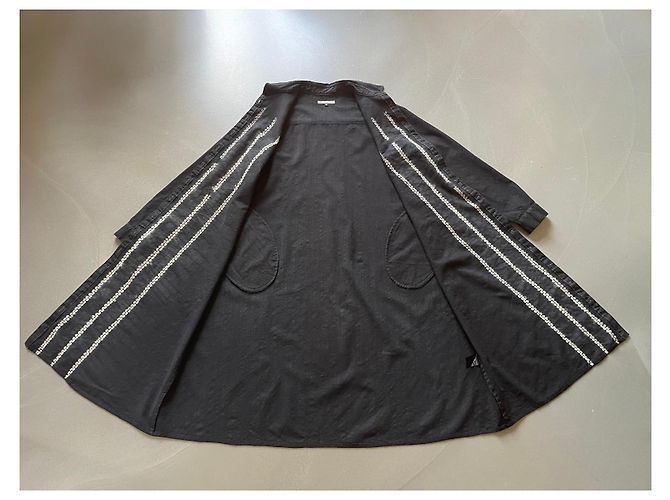 Autre Marque Suzusan black graphite and beige wool dress Size M Dark grey - view 4
