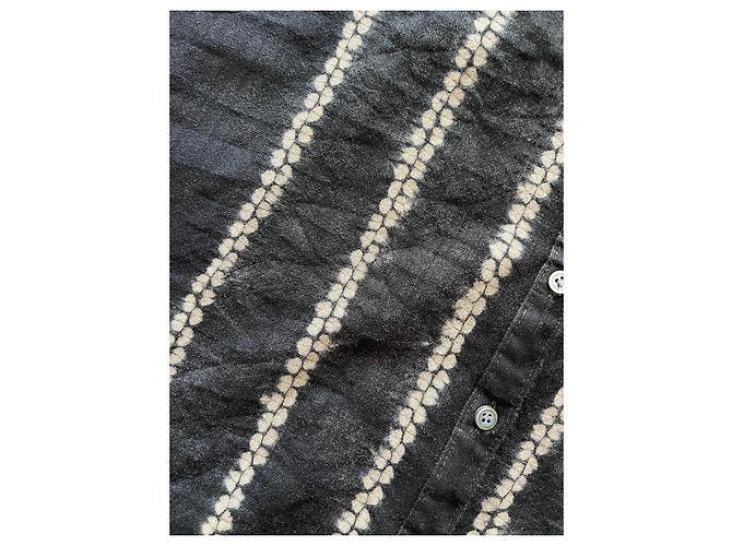 Autre Marque Suzusan black graphite and beige wool dress Size M Dark grey - view 6
