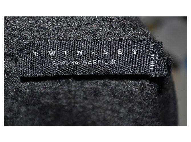 Suéter Twin Set Gris de Lana S - vista 4