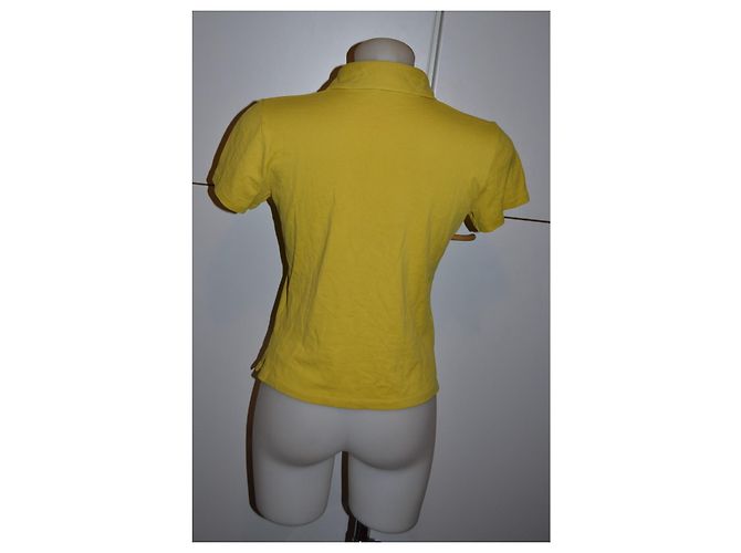 Polo Etro de algodón rosa y amarillo - vista 4
