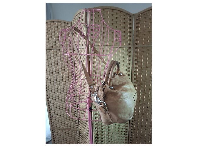 Borsa in pelle Liebeskind Berlin Beige Cammello - vista 14