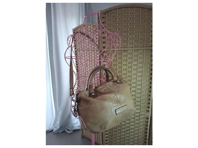 Borsa in pelle Liebeskind Berlin Beige Cammello - vista 15