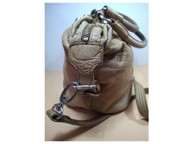 Borsa in pelle Liebeskind Berlin Beige Cammello - vista 5