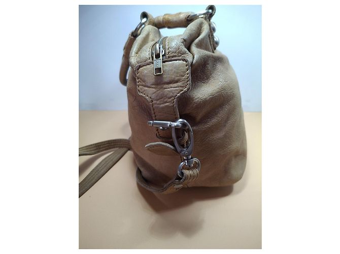Borsa in pelle Liebeskind Berlin Beige Cammello - vista 7