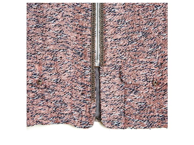 Chaqueta de Tweed de Seda y Algodón Chanel 2006 Crucero FR38 Resort UK10 US8 - vista 3