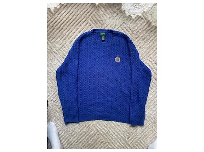 Blauer Baumwollpullover Ralph Lauren - Ansicht 2