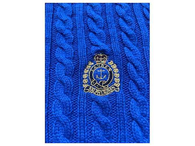 Blauer Baumwollpullover Ralph Lauren - Ansicht 3