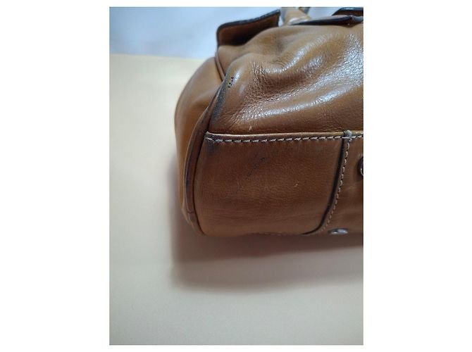 Sac à main en cuir marron Clarks - vue 11