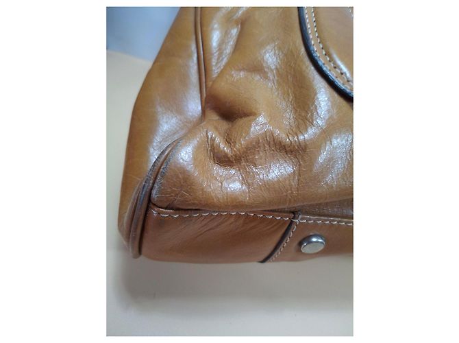 Sac à main en cuir marron Clarks - vue 13