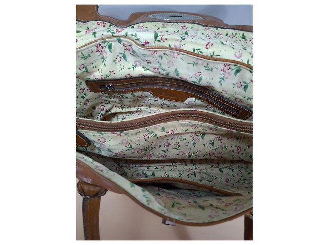 Sac à main en cuir marron Clarks - vue 15