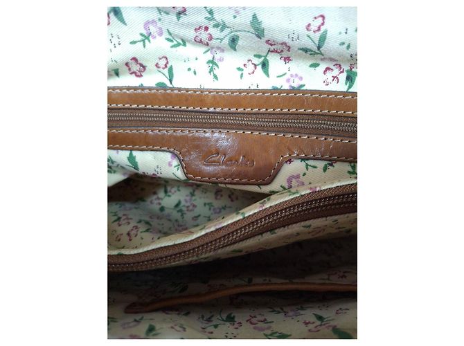 Sac à main en cuir marron Clarks - vue 16