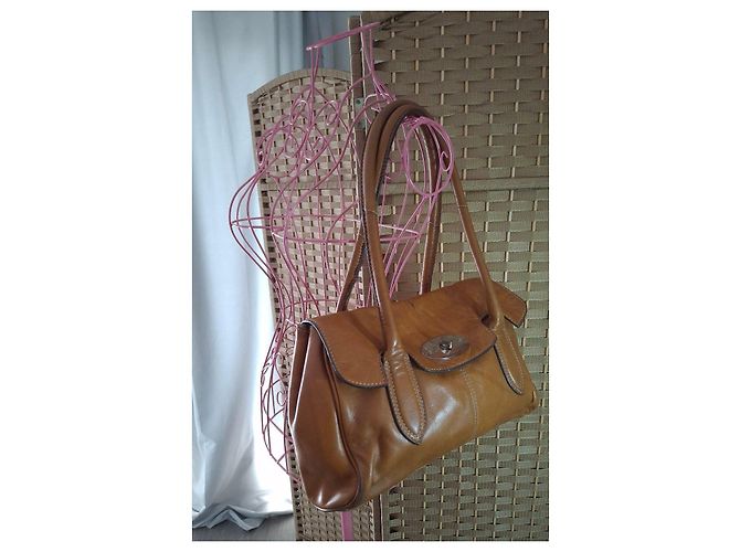 Sac à main en cuir marron Clarks - vue 19