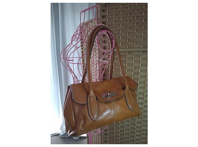 Sac à main en cuir marron Clarks - vue 20