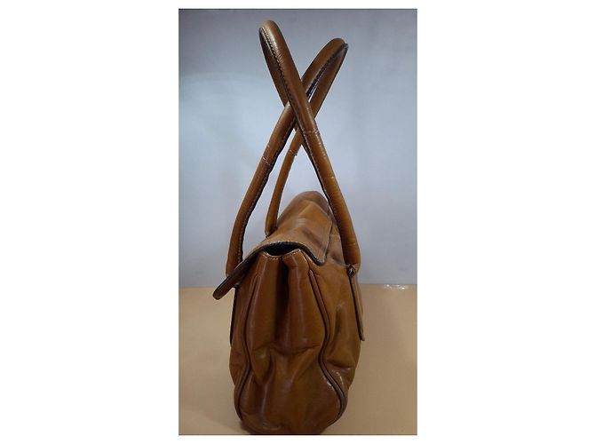 Sac à main en cuir marron Clarks - vue 5