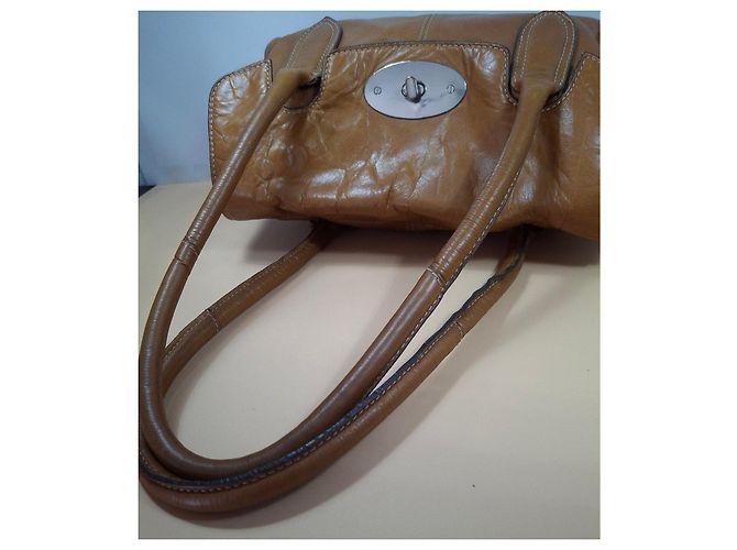 Sac à main en cuir marron Clarks - vue 7