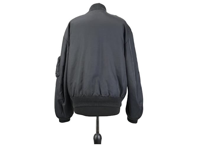 Off White Bomberjacke schwarz - Ansicht 2