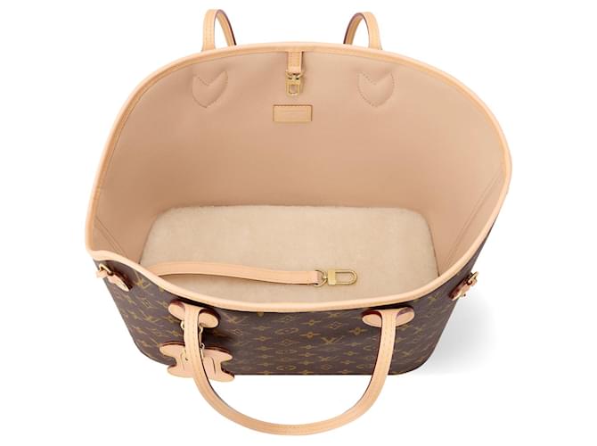 Borsa Louis Vuitton Neverwoof Marrone Monogramma - vista 2