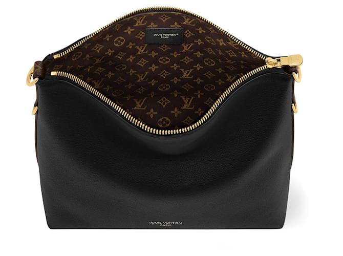 Louis Vuitton Borsa in pelle nera LV Multipass Nero - vista 2