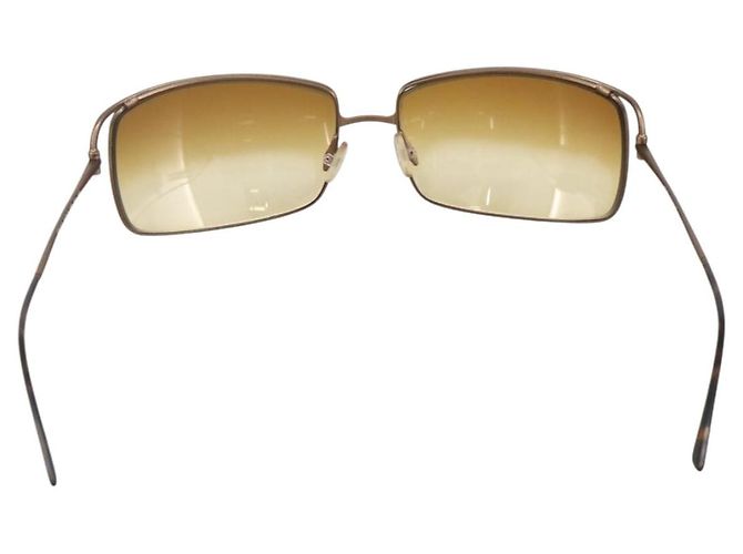 Gafas de sol PRADA metal marrón Auth BA11431 Castaño - vista 3