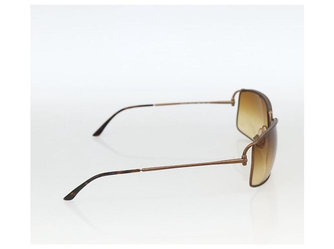 Gafas de sol PRADA metal marrón Auth BA11431 Castaño - vista 4