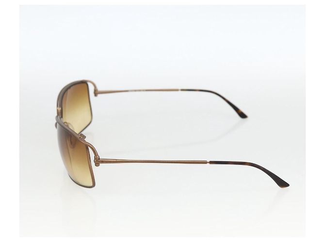 Gafas de sol PRADA metal marrón Auth BA11431 Castaño - vista 5
