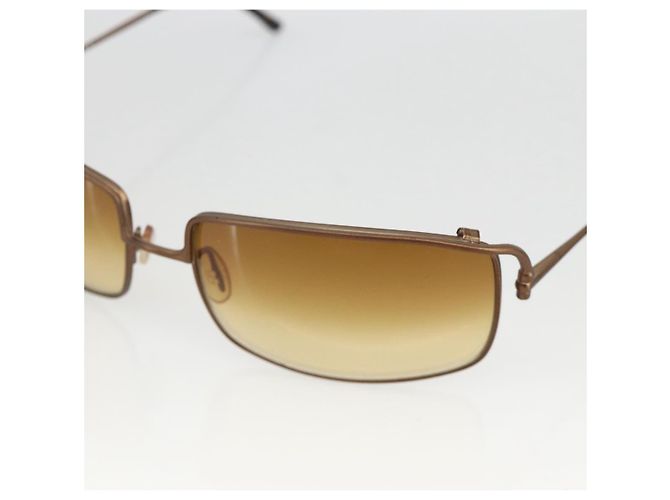 Gafas de sol PRADA metal marrón Auth BA11431 Castaño - vista 7