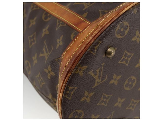 LOUIS VUITTON Borsa a Spalla Monogram Bucket GM M42236 LV Auth BSZ152 Monogramma - vista 15