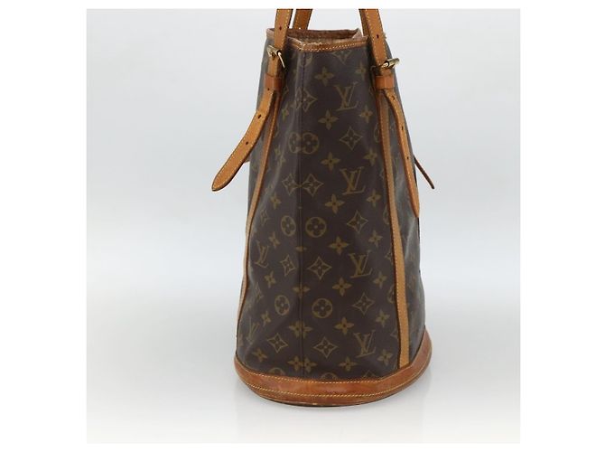 LOUIS VUITTON Borsa a Spalla Monogram Bucket GM M42236 LV Auth BSZ152 Monogramma - vista 4
