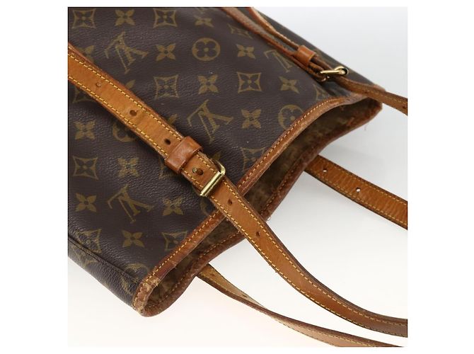 LOUIS VUITTON Borsa a Spalla Monogram Bucket GM M42236 LV Auth BSZ152 Monogramma - vista 6