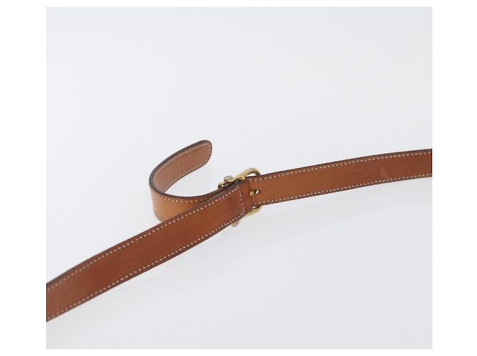 Céline Borsa a Spalla in Tela Macadam CELINE in Pelle PVC Marrone Oro Auth ep13731 D'oro - vista 8