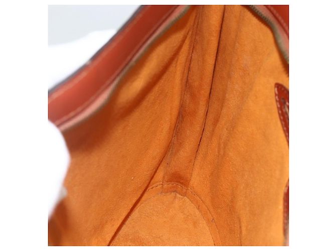LOUIS VUITTON Borsa a Mano Epi Saint Jacques Marrone M52263 LV Auth BA11442 - vista 20