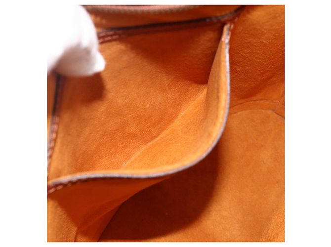 LOUIS VUITTON Borsa a Mano Epi Saint Jacques Marrone M52263 LV Auth BA11442 - vista 21