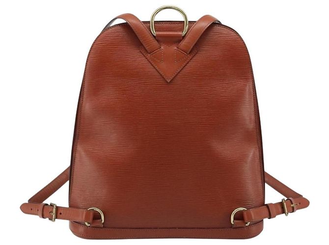 LOUIS VUITTON Epi Gobelins Rucksack Braun Kenia M52293 LV Auth bs33637 - Ansicht 2