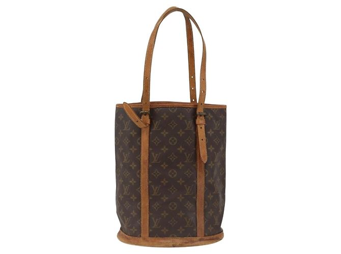 LOUIS VUITTON Borsa a Spalla Monogram Bucket GM M42236 LV Auth ka3186 Monogramma - vista 2