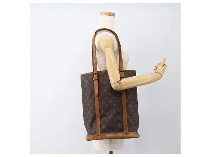 LOUIS VUITTON Borsa a Spalla Monogram Bucket GM M42236 LV Auth ka3186 Monogramma - vista 22