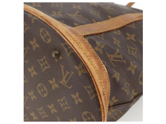 LOUIS VUITTON Borsa a Spalla Monogram Bucket GM M42236 LV Auth ka3186 Monogramma - vista 9