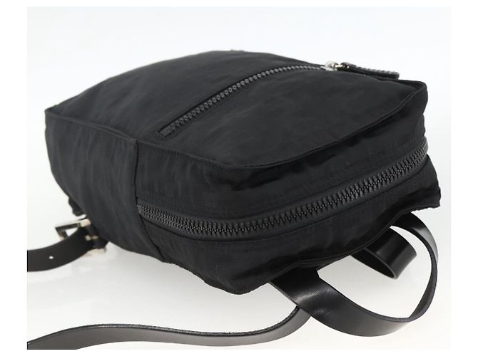 FENDI Zucca Canvas Rucksack Schwarz Silber Auth BSZ267V - Ansicht 6